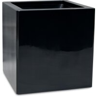 Pflanzkübel Premium Cubus, schwarz, L 50 B 50 H 50