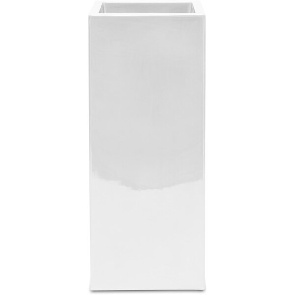 Premium Pflanzsäule, 40 x 40 x 90 cm, weiß