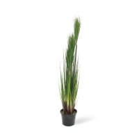 Zwiebelgras Kunstpflanze, dicht gewachsen, 122 cm, grün