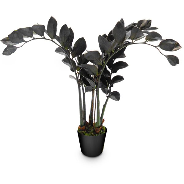 Glücksfeder - Zamioculcas, Kunstpflanze, 60 cm