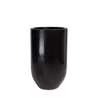 Premium Bodenvase Pandora, Ø 50 cm, Höhe 90 cm, schwarz