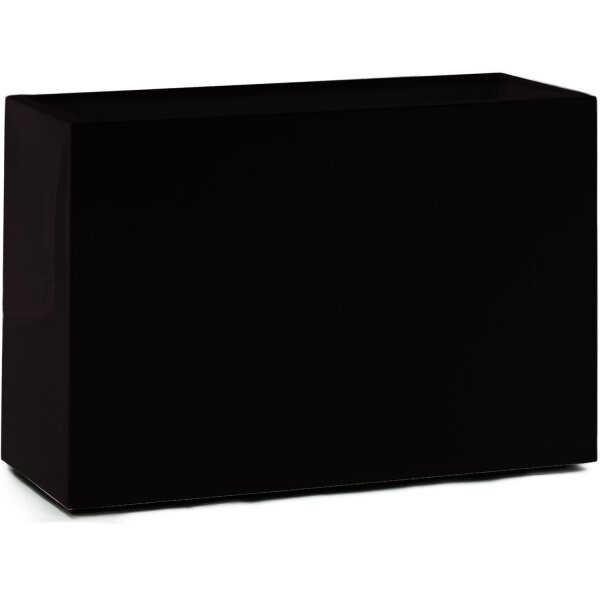 Pflanzkübel Premium Block, schwarz, L 90 B 40 H 60