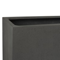 Polystone Raumteiler, 100 x 35 x 80 cm, grau