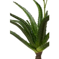 Aloe Kunstpflanze, blühend 106 cm