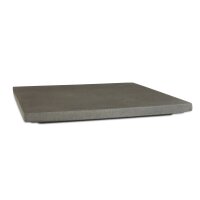 Polystone Deckel für Pflanzsäule, 35 x 35 x 3 cm, grau