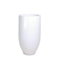 Premium Bodenvase Pandora, Ø 50 cm, Höhe 90 cm, weiß