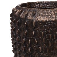 Bodenvase Croc, bronze, Ø 47 H 56