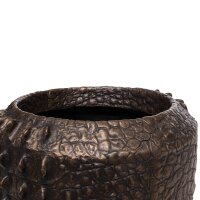 Bodenvase Croc, bronze, Ø 47 H 56