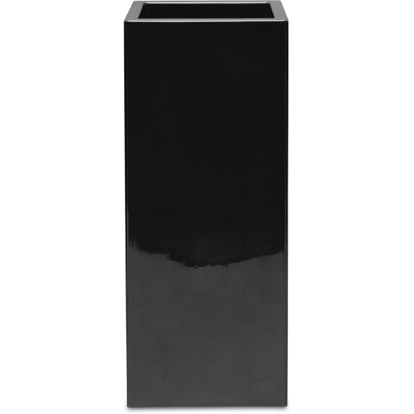 Premium Pflanzsäule, 40 x 40 x 90 cm, schwarz