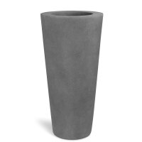 Polystone Bodenvase Conical, Ø 46 cm, Höhe 95 cm, grau