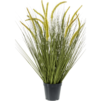 Grass Cattail Kunstpflanze, H 70