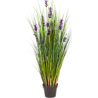 Grass Lavender Kunstpflanze, H 120