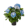 Hydrangea Kunstpflanze, H 53