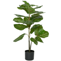 Ficus lyrata Kunstpflanze, H 100