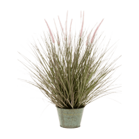 Grass Pennisetum Kunstpflanze, Ø 17 H 71