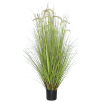 Dogtail Grass Kunstpflanze, H 150