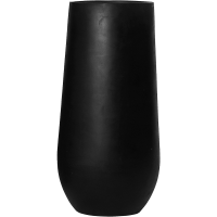 Pflanzkübel Nax M, Black, Ø 33,5 H 70