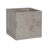 Pflanzkübel Grace S, Concrete, L 12,5 B 12,5 H 12,5