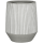 Pflanzkübel Harith High S, White stripe, Ø 40 H 48