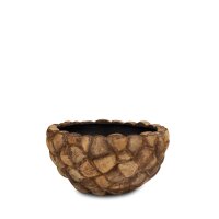 Bodenvase Coconut, braun, Ø 43 H 22