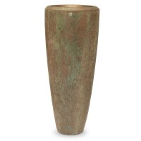 XXL Pflanzkübel Atlantis, bronze oxidiert, Ø 52 H 120
