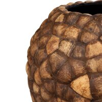 Bodenvase Coconut, braun, Ø 70 H 56