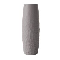 Organic 3D Bodenvase, Ø 35,5 cm, Höhe 97 cm, stone grey