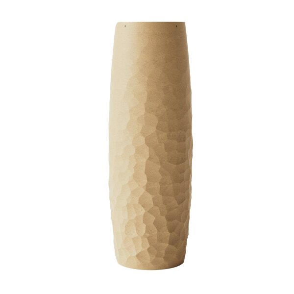 Organic 3D Bodenvase, Ø 35,5 cm, Höhe 97 cm, wood