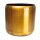 Aurum Pflanzgefäß Cylinder, Ø 38 cm, Höhe 36 cm, gold