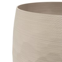 Organic 3D Bodengefäß, Ø 42,5 cm, Höhe 45 cm, moonlight grey