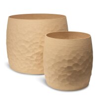 Organic 3D Bodengefäß, Ø 42,5 cm, Höhe 45 cm, wood