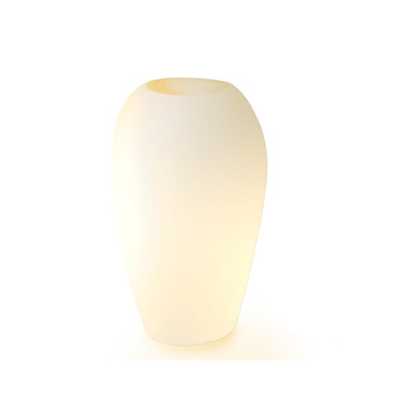 Pflanzkübel Storus V, transluzent, beleuchtet LED WW , L 60 B 55 H 100
