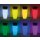 Pflanzkübel Rovio IV, transluzent, LED - RGB+CCT, L 51 B 51 H 90